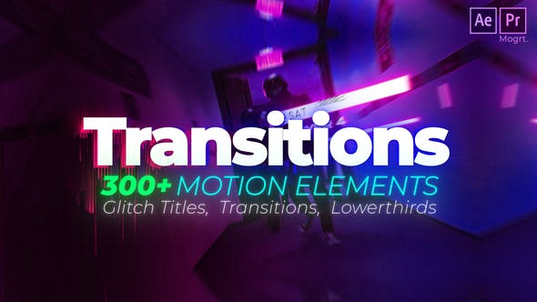 GFXHive Glitch Titles and Transitions - Videohive 19358854