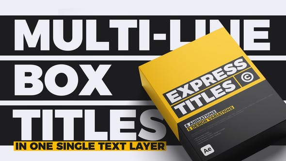 Unlock Creativity with GFXHive: Discover Videohive 46239954 Express Titles