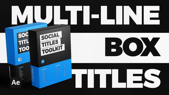 Explore the Videohive 45697675 Social Titles Toolkit at GFXHive