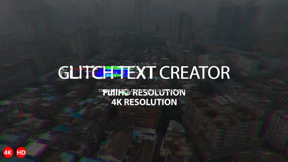 Unleash Creativity with Videohive 21947365 Glitch Text Creator