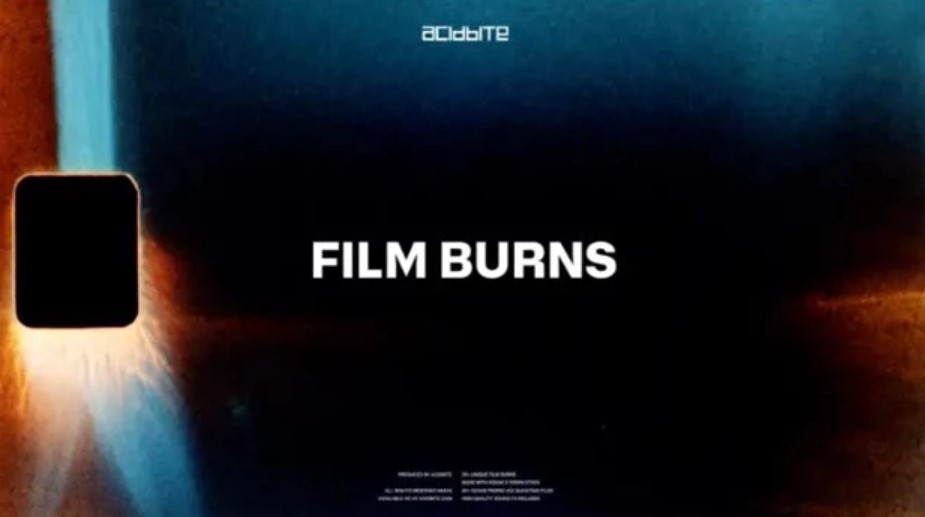 Unlock Cinematic Brilliance: AcidBite – Film Burns (ProRes 42)