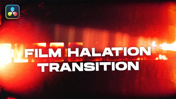 Videohive 50944337 Film Halation Transitions VOL. 2 | DaVinci Resolve