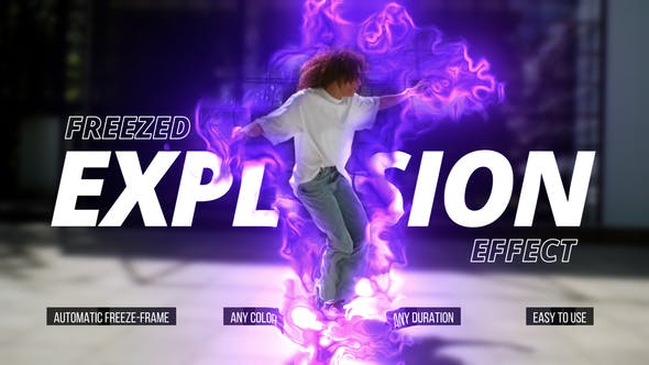 Unlock Creativity with Videohive 50929304 Freezed Explosion Effect