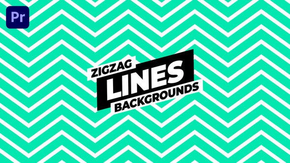 Elevate Your Video Edits with Videohive 50935298 ZigZag Backgrounds