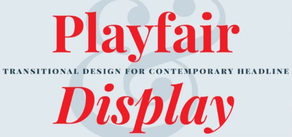 Elevate Your Designs with the Playfair Display Font Family