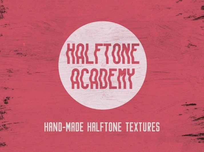 Unlock Vintage Charm with Halftone Academy Textures