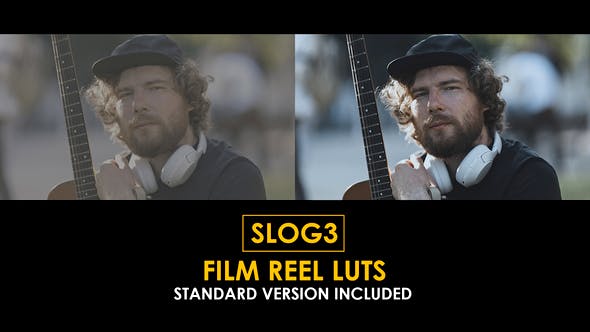 Explore Videohive 51040113 Slog3 Film Reel and Standard LUTs