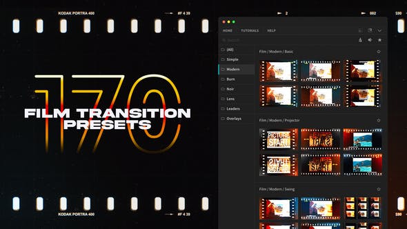 Transform Your Edits with Videohive 48738030 Film Transitions