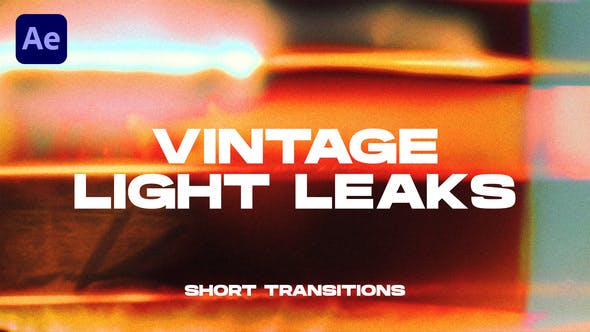 Creativity with Videohive 48471527 Vintage Light Leaks Transitions