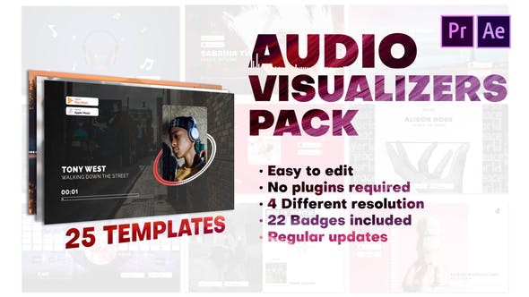 Unlock Creativity with Videohive 29193552 Audio Visualizers Pack