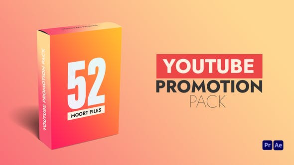 YouTube Channel with the Videohive 31347358 Youtubers Essential Pack