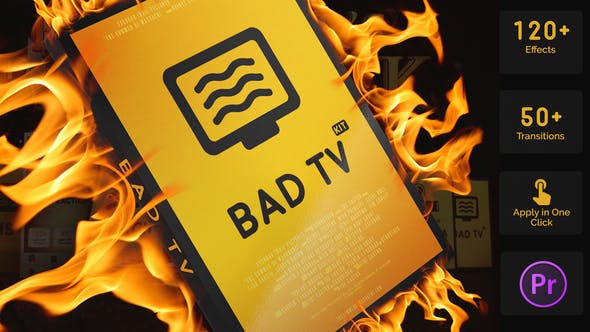 Elevate Your Video Editing with Videohive 31828924 Bad TV Kit