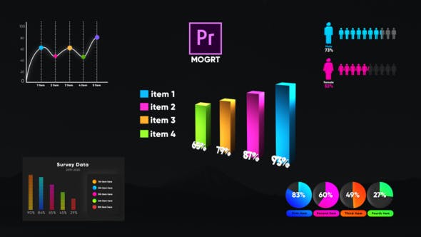 Videohive 26909391 Infographic Smart Graphs-MOGRT