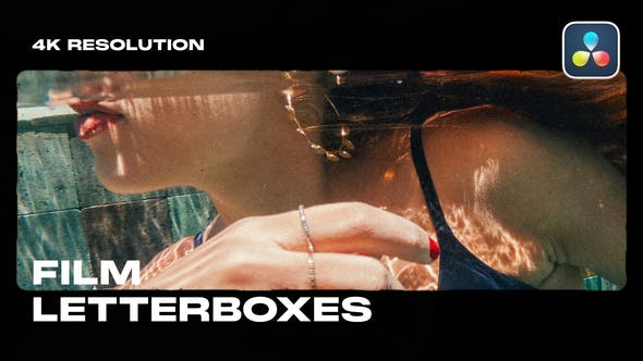 Elevate Your Editing with Videohive 51069391 Film Letterbox Overlays