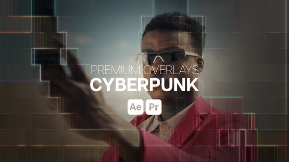 Videohive 51125932 Premium Overlays Cyberpunk for Stunning Visual Effects