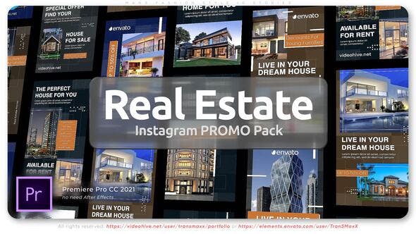 Videohive 51212724 Real Estate – Instagram Promo Pack on GFXHive