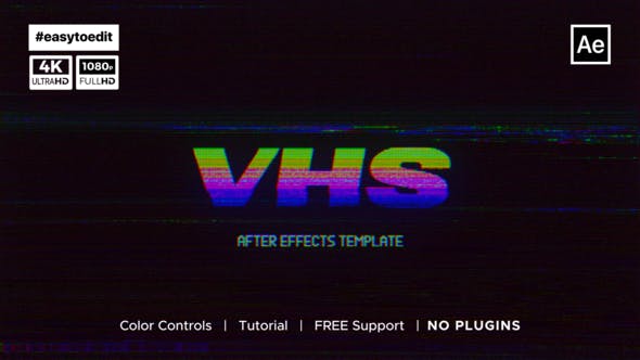 Videohive 51279501 VHS Logo Reveal | Transform Your Logo