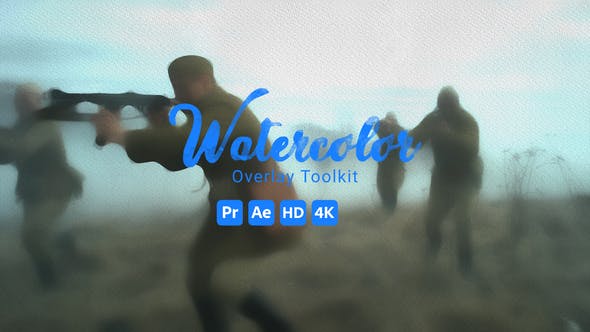 Videohive 49351400 Watercolor Overlay Toolkit