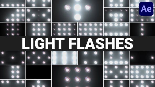 Download: Videohive 51273376 Light Flashes for After Effects