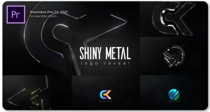 Videohive 51317747 Shiny Metal Logo Reveal – Download on GFXHive!