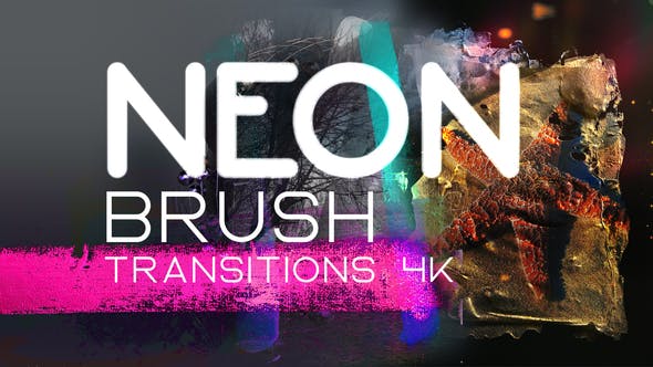 Download Neon Brush Transitions (Videohive 51207612)