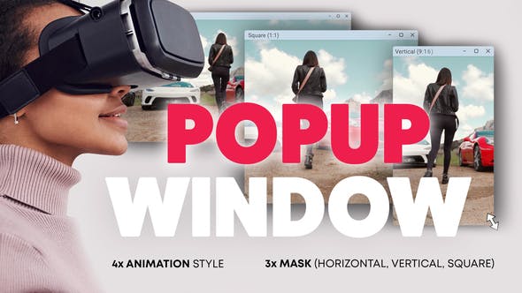 Computer Popup Window Pack (Videohive 51200972)