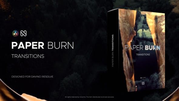 Enhance Your Projects with Videohive 51201536 Paper Burn Transitions