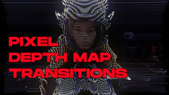 Videohive 51252269 Pixel Depth Map Transitions | Elevate Your DaVinci Resolve