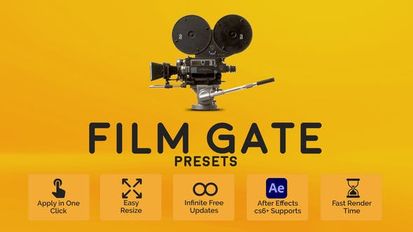 Videohive 51398531 Film Gate Presets, GFXHive