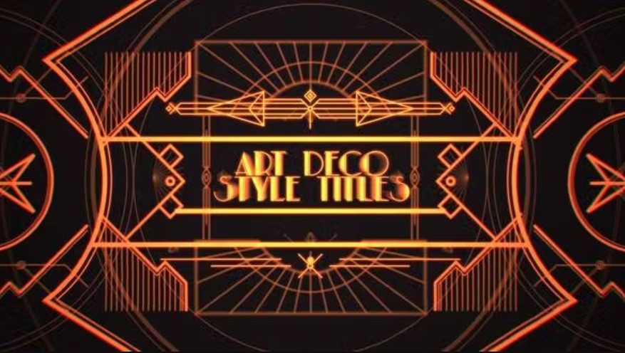 Experience Creativity with Videohive 51519437 Art Deco Style Titles