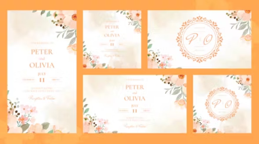 Videohive 51546391 Wedding Invitation Intro for After Effects