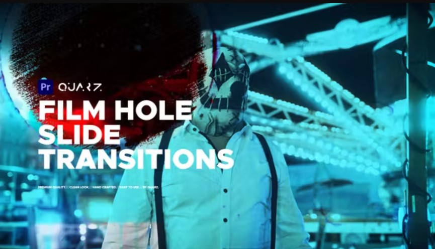 Download Videohive 51542297 Film Hole Slide Transitions