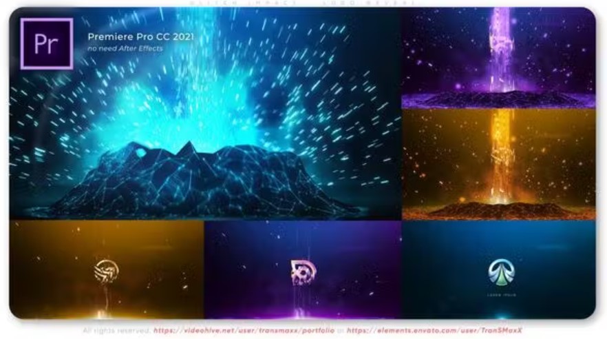 Get the Videohive 51551804 Glitch Impact Logo Reveal