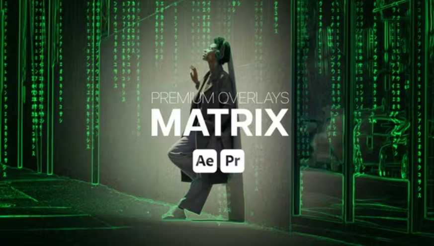 Videohive  51606153 Premium Overlays Matrix for Premiere Pro