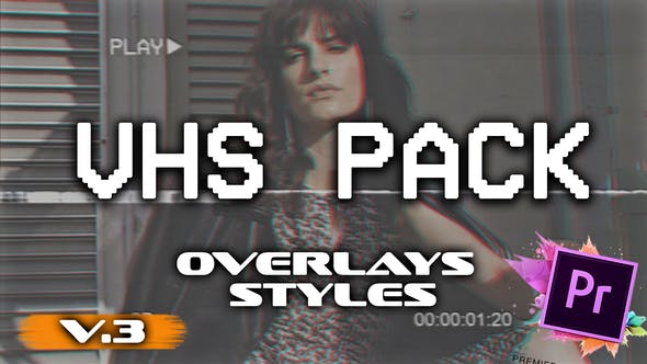 Videohive 44235924 VHS Pack: Get Retro Effects & Overlays