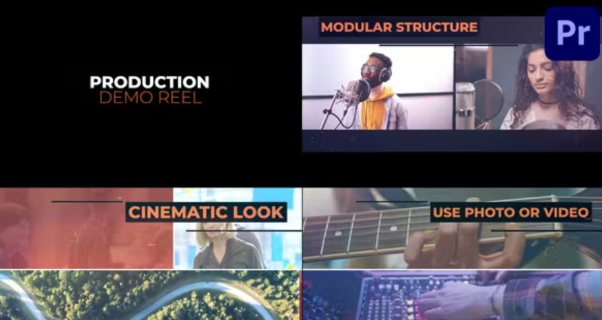 Videohive 51560501 Production Reel Premiere Pro Template