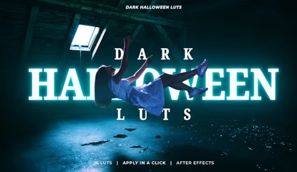 Download Dark Halloween LUTs for Spooky Video Edits on GFXHive!