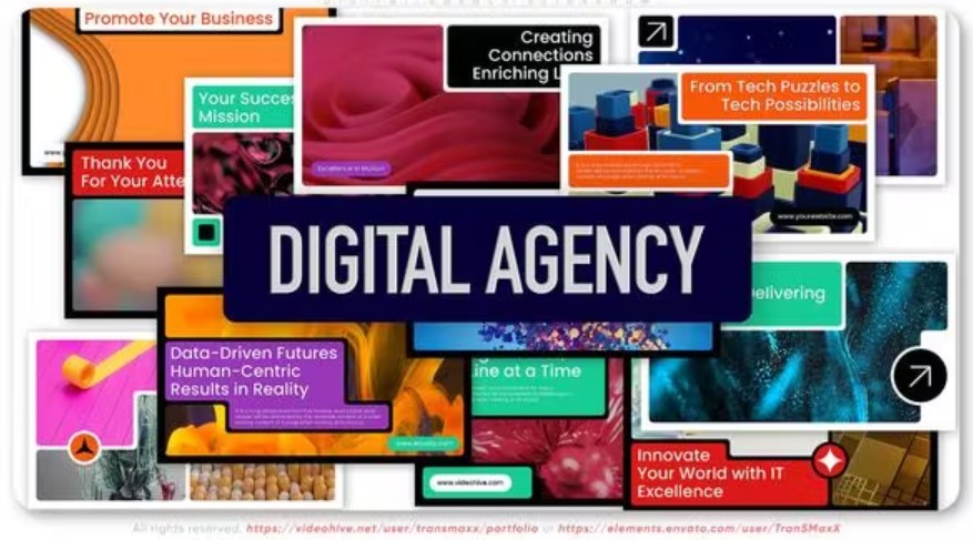 Videohive 51698855 Digital Agency Slideshow for Dynamic Presentations