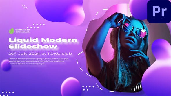 Videohive Liquid Slideshow Template for Fashion Intros