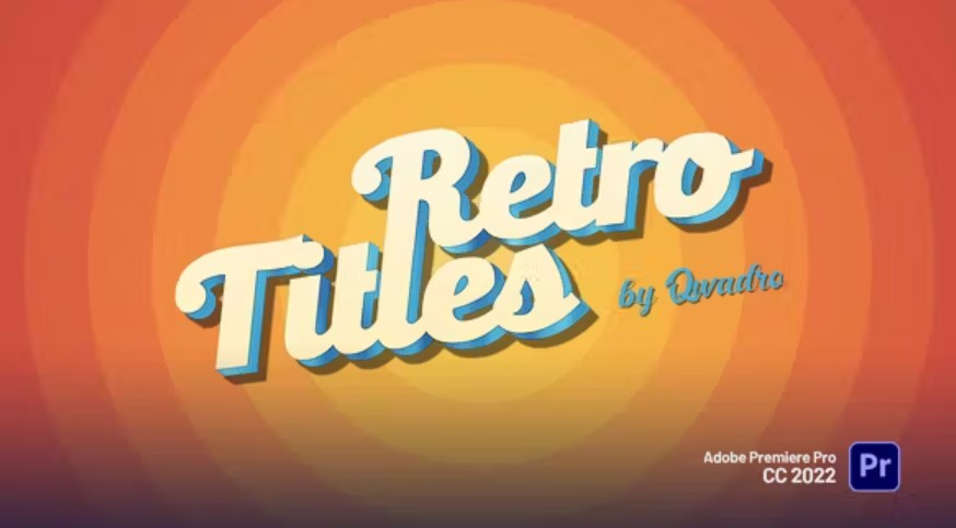 Videohive 51681772 Retro Titles: Add Nostalgic Charm