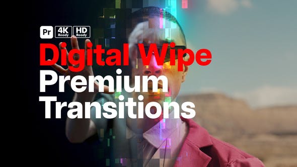 Videohive 51525668 Premium Transitions Digital Wipe for Premiere Pro