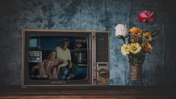 Videohive 51596154 Old TV Intro | MOGRT on GFXHive – Add Retro Charm