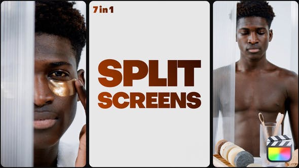 Videohive 51689850 Split Screen Transitions, GFXHive