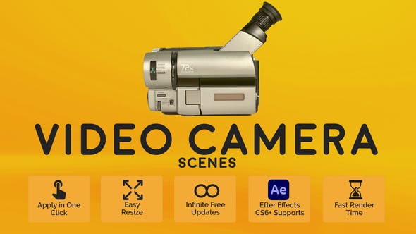 Videohive 51651079 Video Camera Scenes, GFXHive