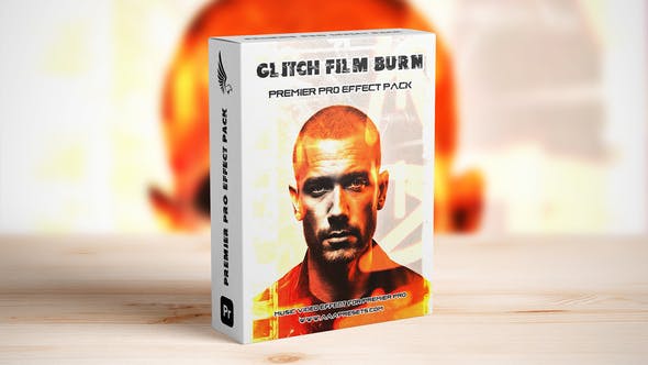 Videohive 51585517: Download Dynamic Film Burn & Glitch Transitions