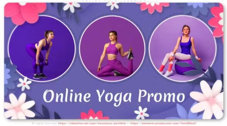 Videohive 51891620 Online Yoga Learning, GFXHive