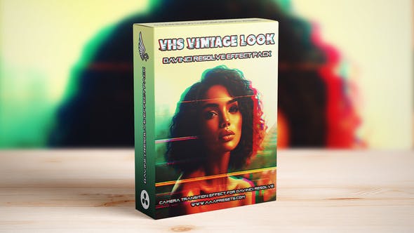 Videohive 51777038 VHS Vintage Effect – Old TV Style Filters, GFXHive