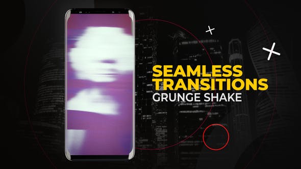 Videohive 51759195 Vertical Grunge Shake Transitions, GFXHive