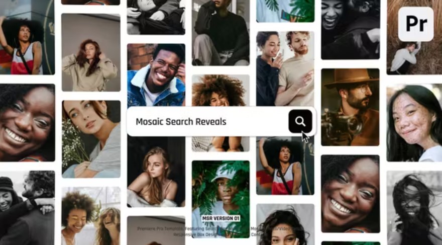 Videohive 51888352 Mosaic Search Reveals - Premiere Pro