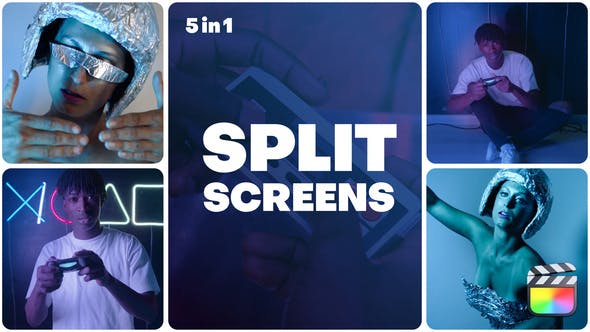 Videohive 51816735 Multiscreen Transitions | Split Screen, GFXHive